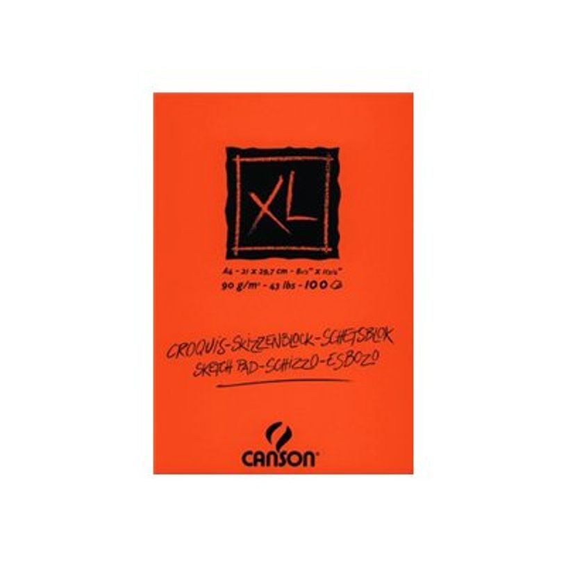 3148957873029-Canson XL - Bloc dessin croquis - 100 feuilles - A4 - 90 gr - ivoire-P_79151615_1-0