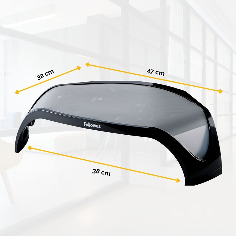 0043859541386-Fellowes Smart Suites - Support pour écran jusqu'à 21" - réglable en hauteur-P_79151630_2-1