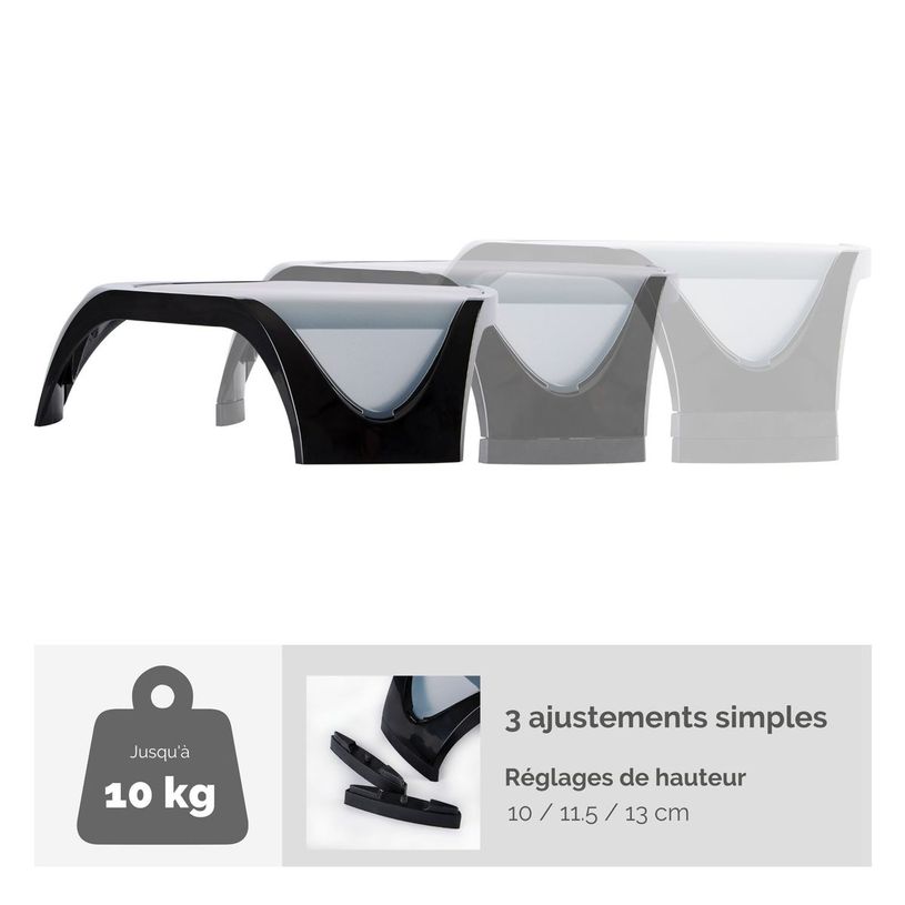 0043859541386-Fellowes Smart Suites - Support pour écran jusqu'à 21" - réglable en hauteur-P_79151630_3-2