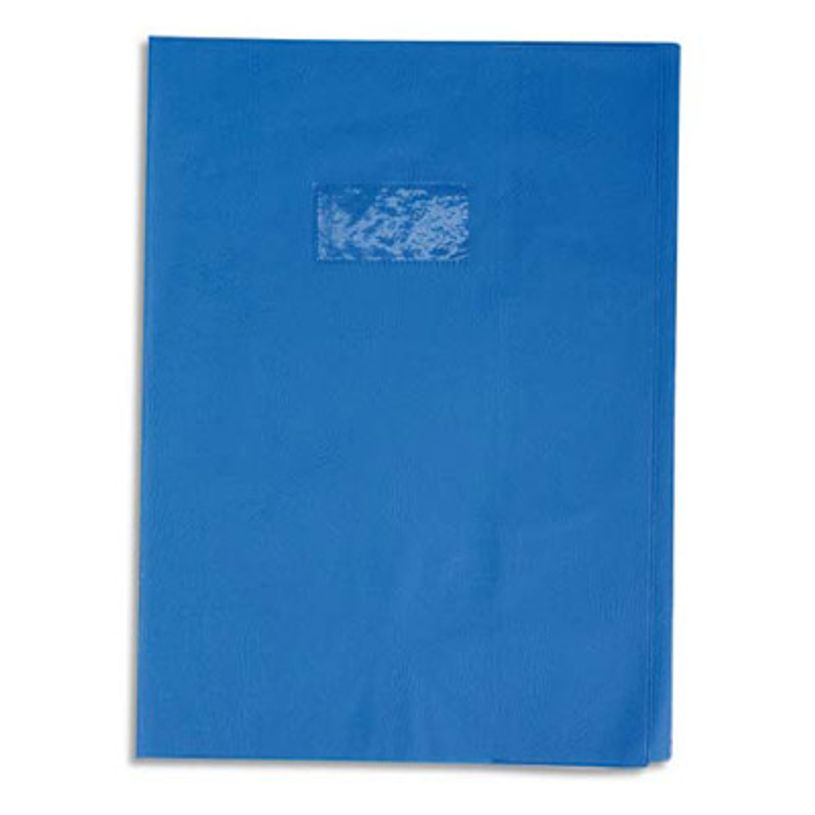 3210330722122-Calligraphe - Protège cahier sans rabat - A4 (21x29,7 cm) - grain losange - bleu-P_79151710_1-0
