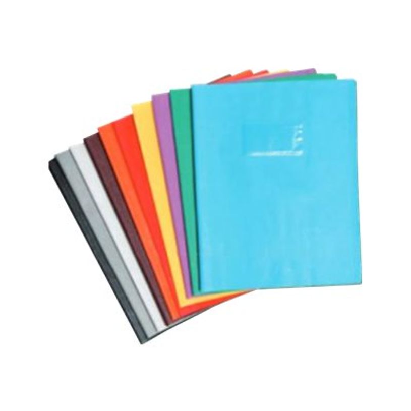 3210330724225-Calligraphe - Protège cahier sans rabat - 24 x 32 cm - grain losange - bleu clair-P_79151732_1-0