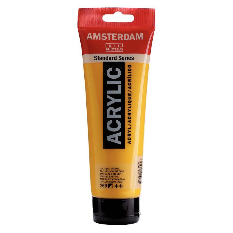 8712079266936-Amsterdam Standard Series Colores Acrílicos Tubo 250 ml Amarillo Azo Medio 269 (17122690)--0