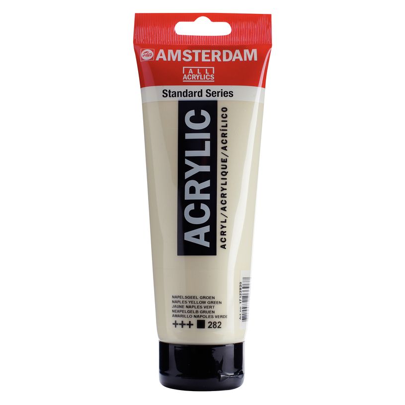 8712079266967-Amsterdam Standard Series Colores Acrílicos Tubo 250 ml Amarillo Nápoles Verde 282 (17122820)--0