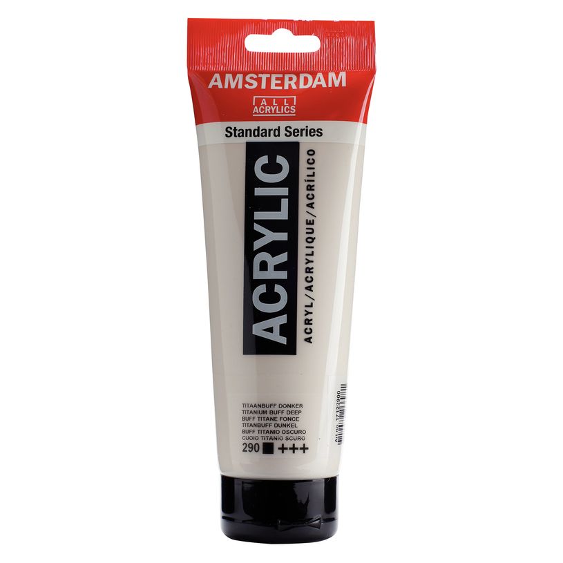 8712079266981-Amsterdam Standard Series Colores Acrílicos Tubo 250 ml Buff Titanio Oscuro 290 (17122900)--0
