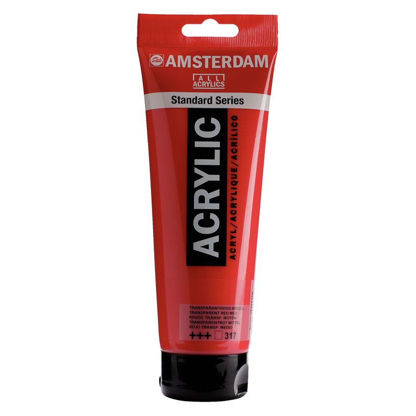 8712079267032-Amsterdam Standard Series Colores Acrílicos Tubo 250 ml Rojo Transparente Medio 317 (17123170)--0