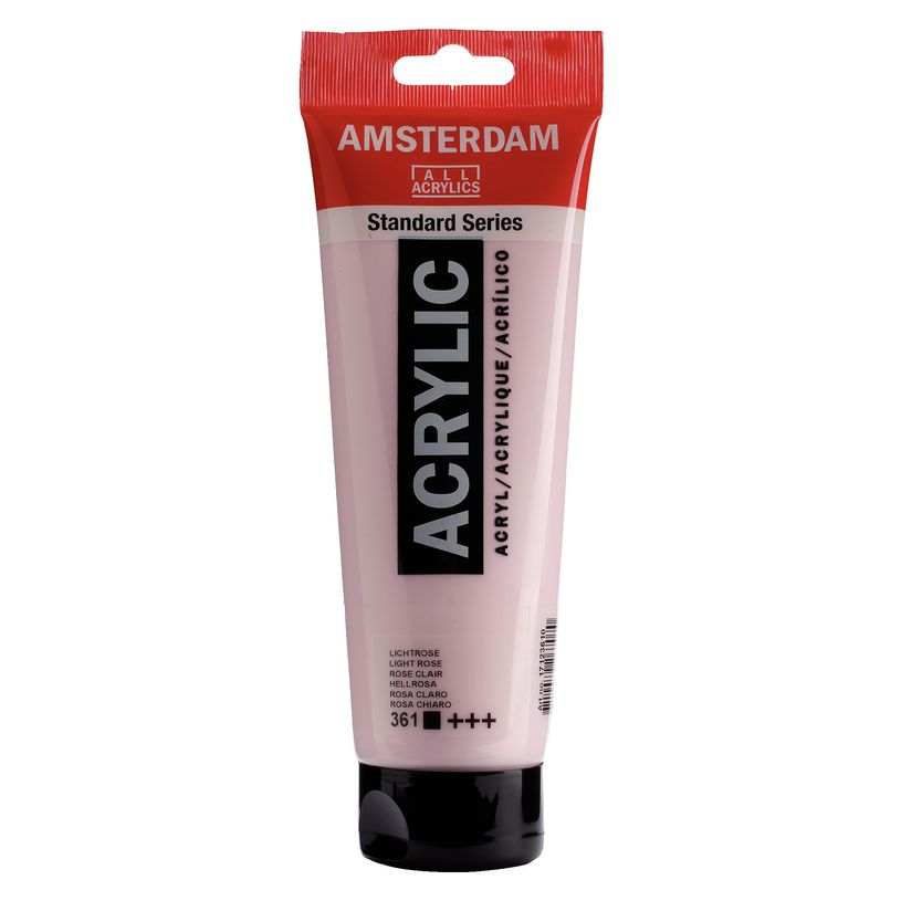8712079267070-Amsterdam Standard Series Colores Acrílicos Tubo 250 ml Rosa Claro 361 (17123610)--0