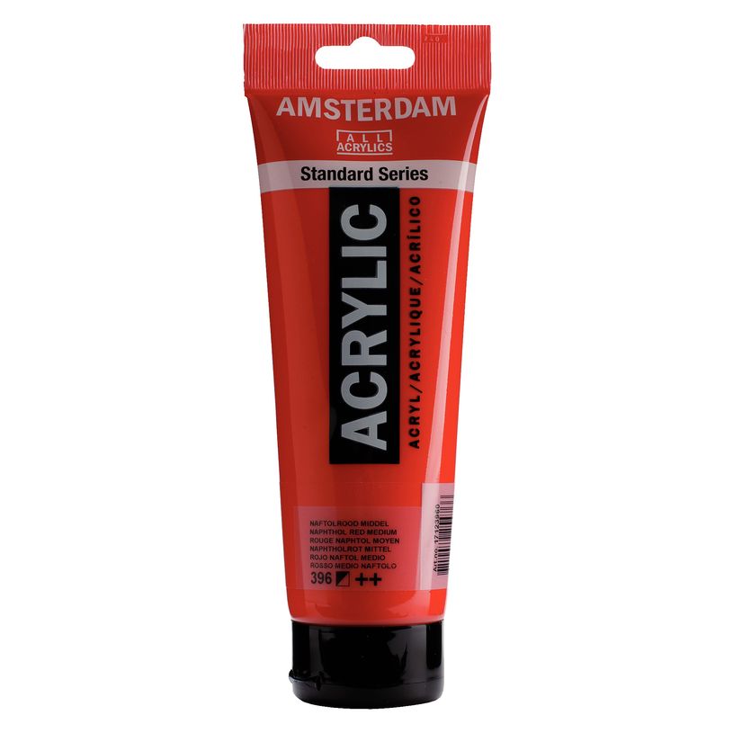 8712079254766-Amsterdam Standard Series Colores Acrílicos Tubo 250 ml Rojo Naftol Medio 396 (17123960)--0