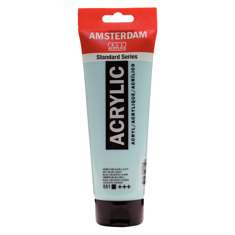 8712079267148-Amsterdam Standard Series Colores Acrílicos Tubo 250 ml Azul Celeste Claro 551 (17125510)--0