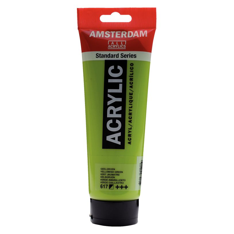 8712079254919-Amsterdam Standard Series Colores Acrílicos Tubo 250 ml Verde Amarillento 617 (17126170)--0