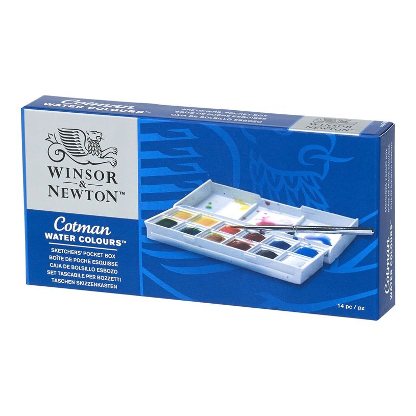 5012572005784-Winsor & Newton Cotman Sketchers Half Pan - Peinture - aquarelle - couleurs assorties - dem-P_79152913_2-8