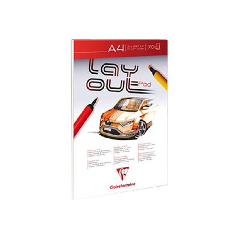 3329680965339-Clairefontaine Graf It - Bloc dessin - 70 feuilles - A4 - 70 gr - blanc-P_79152916_1-0