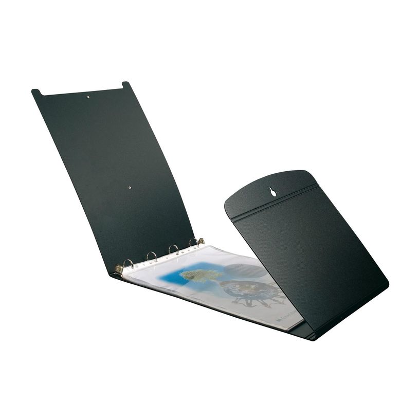3130630561347-Exacompta Exactive Exashow - Portes-vues rechargeable - 50 vues - 5 positions - A3 - noir--8