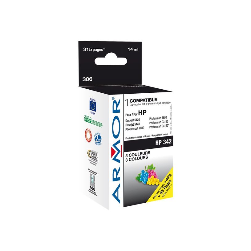 Cartouche D'encre Magenta Compatible HP Photosmart H-363 - 13ml, Neuf, Marque Go Inks