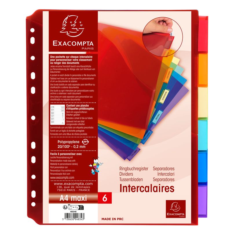 3130630048343-Exacompta Exactive - Pochette intercalaire 6 positions - A4 - polypropylène-P_79153162_3-0