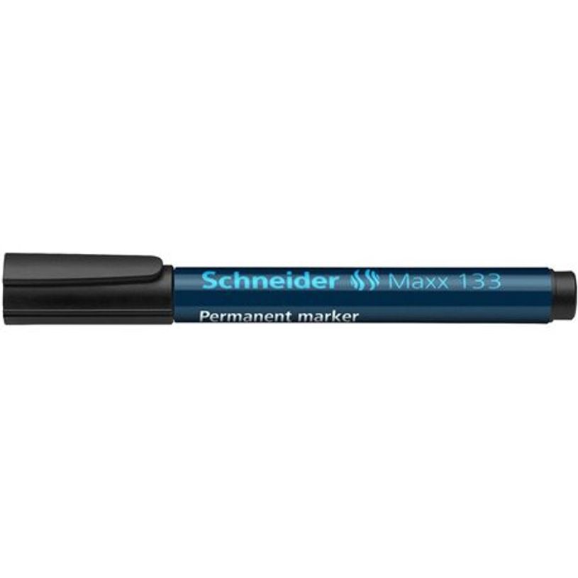 4004675006493-Marcador permanente schne 133 punta biselada negro--2