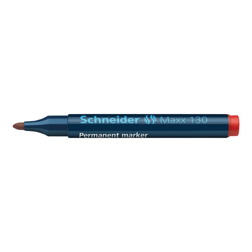 4004675006400-Schneider Maxx 130 - Marqueur - permanent - pointe ogive - rouge - 1- 3 mm-P_79153305_1-0