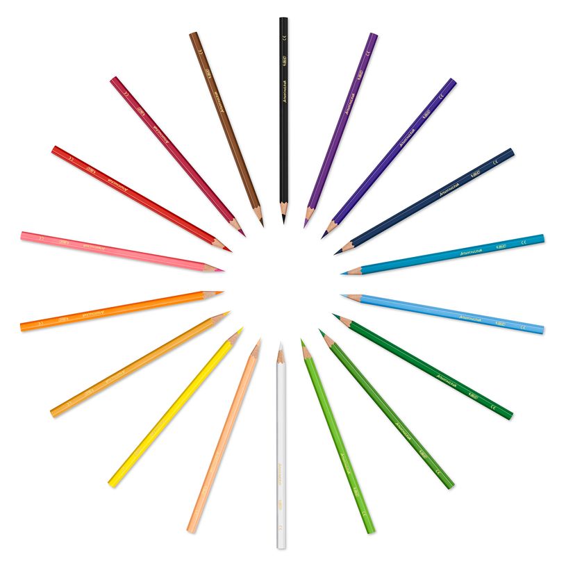 3270220000297-BIC Kids Aquacouleur - 18 Crayons de couleur aquarellables-P_79153819_2-1