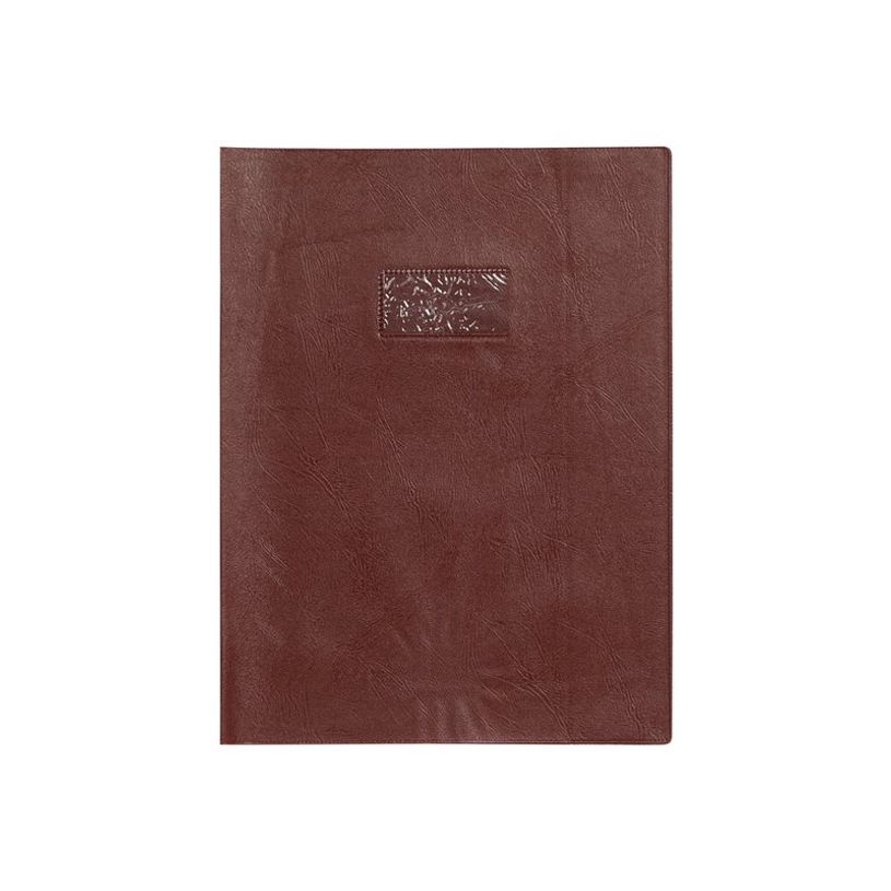 3210330723129-Clairefontaine Calligraphe - protège cahier - pour A4 - brun-P_79345628_1-0