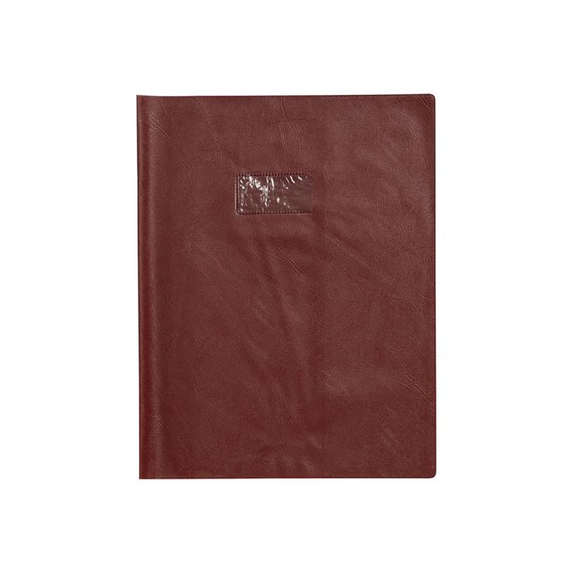 3210330725123-Clairefontaine Calligraphe - protège cahier - pour 240 x 320 mm - brun-P_79345640_1-0