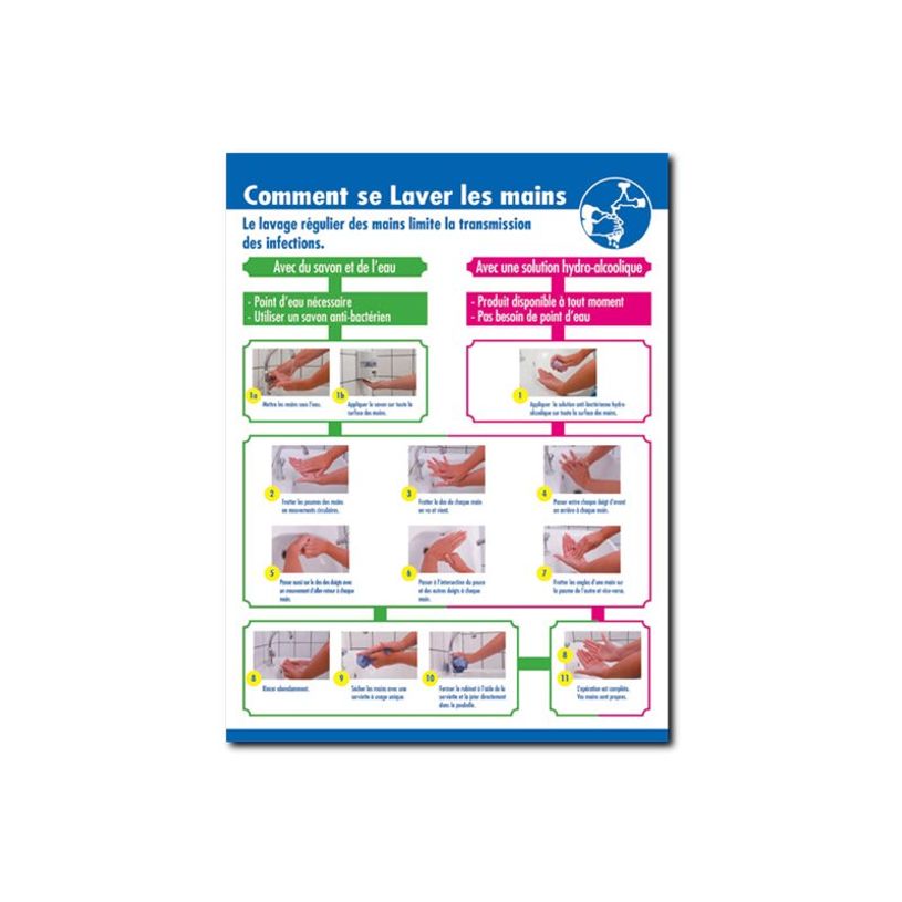 8711234128041-Pickup - Affiche de sécurité : Se laver les mains - 23 x 33 cm-P_79345900_1-0
