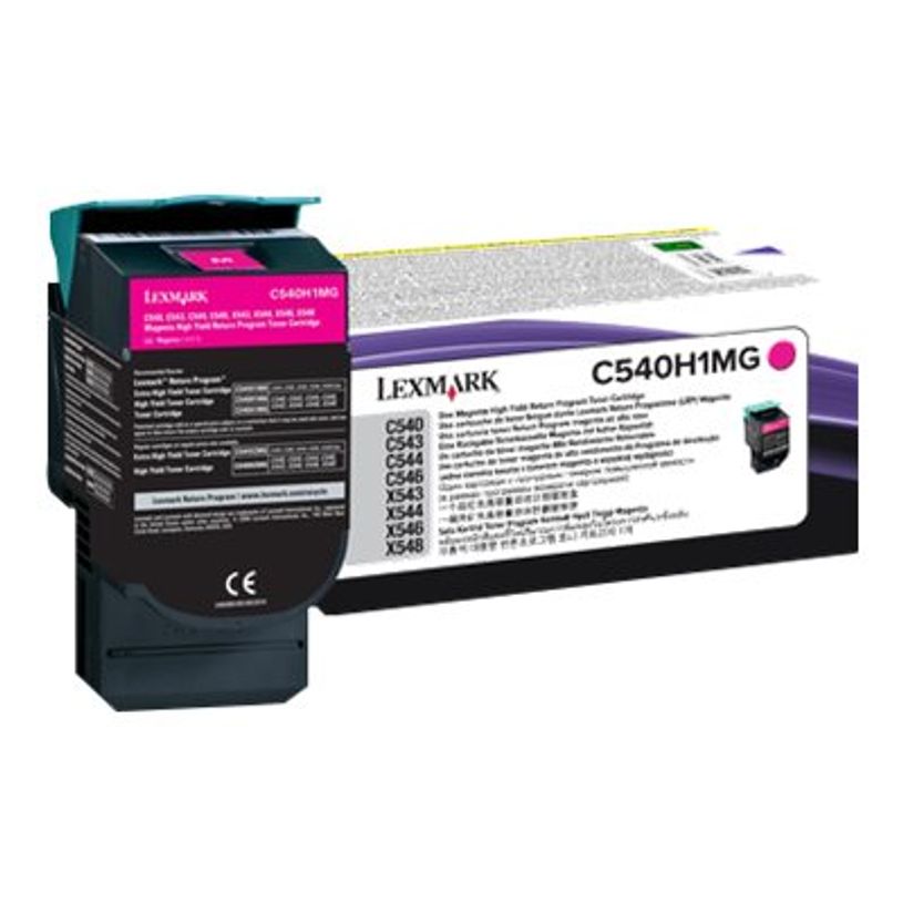 0734646083478-Lexmark C540H - magenta - cartouche laser d'origine-P_79345987_2-1