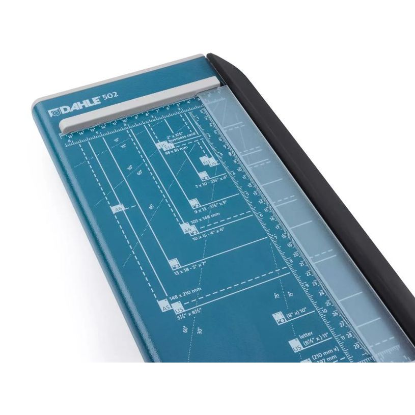 4007885005027-Dahle 502 - Cisaille A4 - coupe jusqu'à 8 feuilles--1