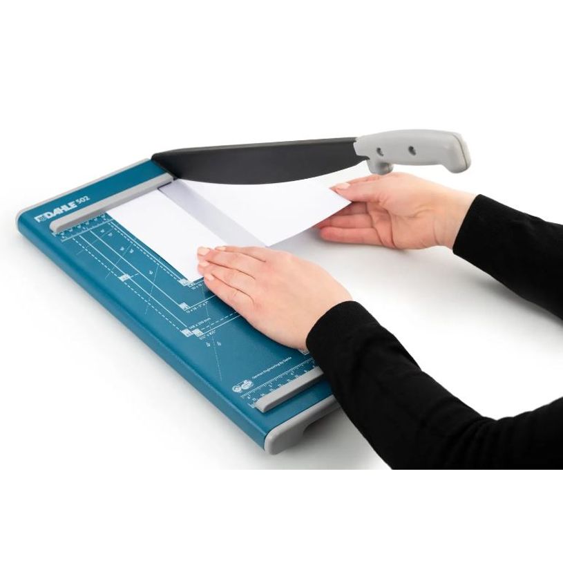 4007885005027-Dahle 502 - Cisaille A4 - coupe jusqu'à 8 feuilles--3