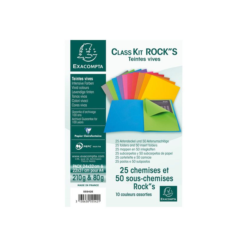 2012346205276-Exacompta Nature Future - 25 Chemises + 50 sous-Chemises - 210 + 80 gr - couleurs assorties-P_79346063_3-1