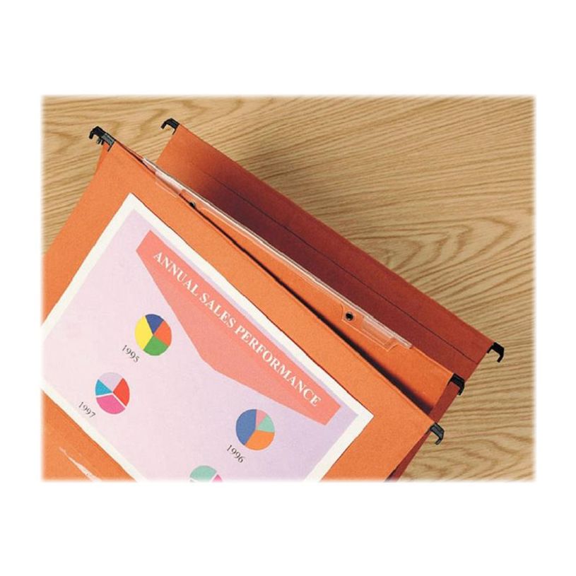 3249441020308-Esselte Kori - 25 Dossier suspendus pour tiroirs - orange - fond 30 mm-P_79346934_3-2