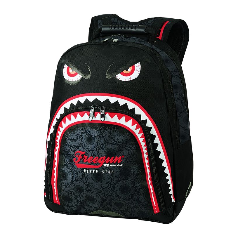 3108720738269-Freegun Primaire - Sac à dos 42 cm - 2 compartiments - Oberthur-P_79347447_1-0