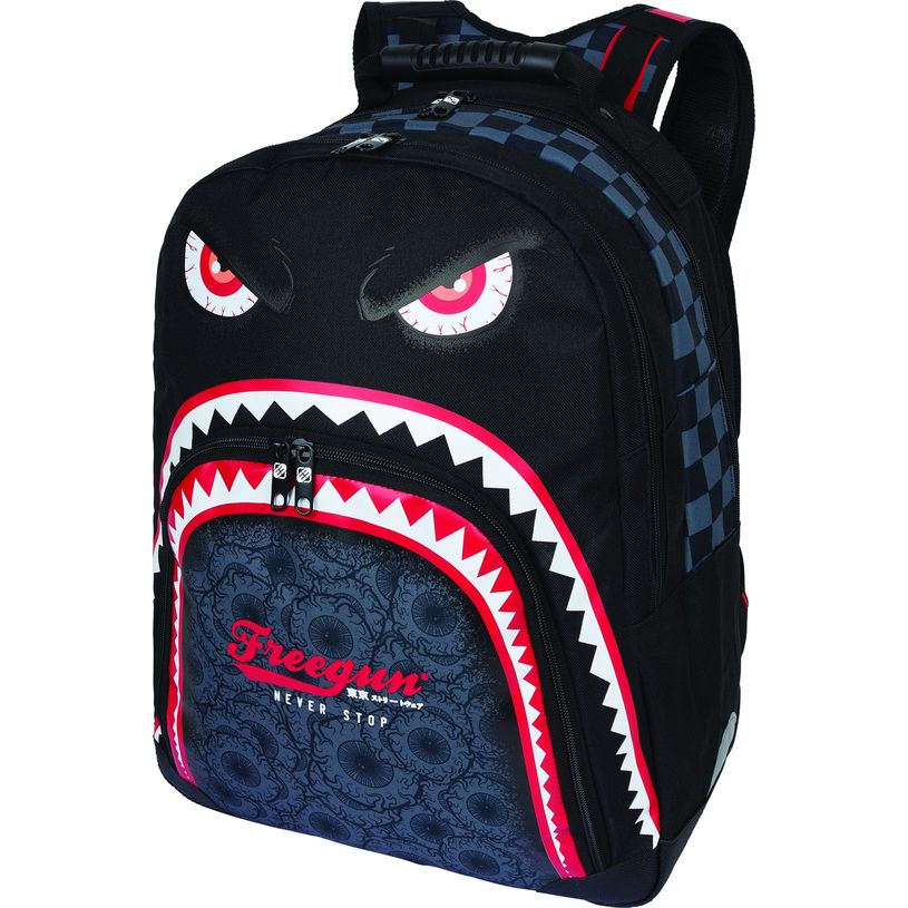 3108720738269-Freegun Primaire - Sac à dos 42 cm - 2 compartiments - Oberthur-P_79347447_2-1