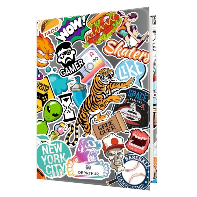 3108720615782-Agenda Geek - 1 jour par page - 12,5 x 17,5 cm - Oberthur-P_79347898_1-0