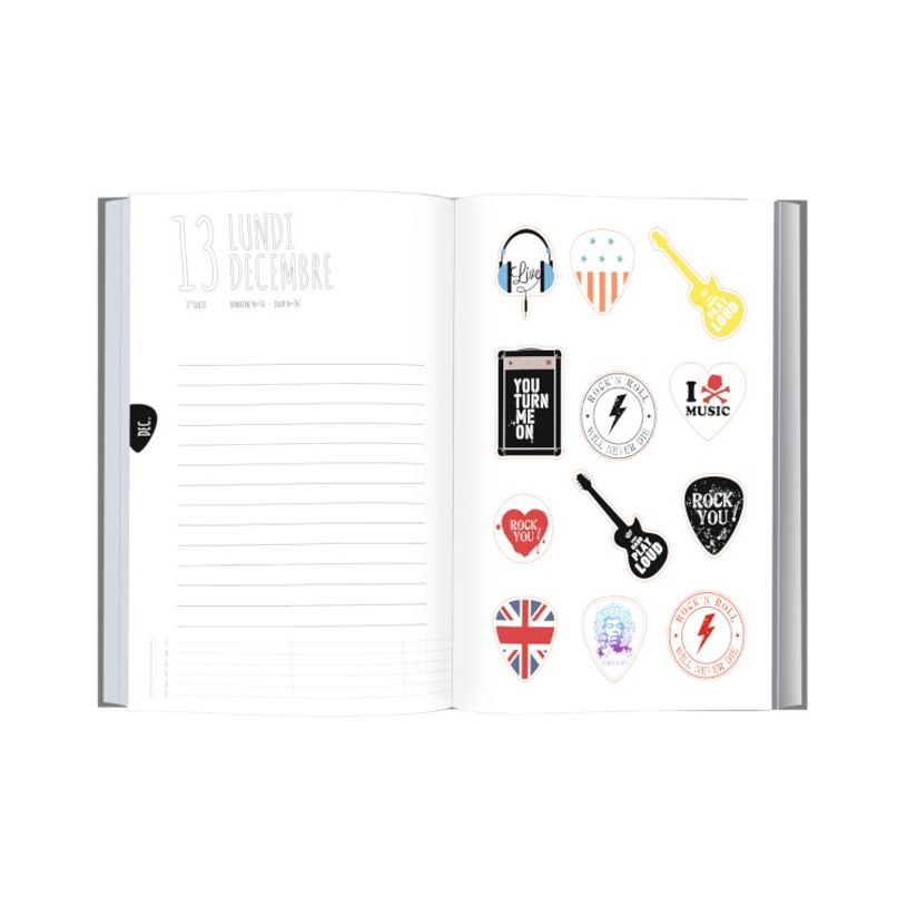 3108720615782-Agenda Geek - 1 jour par page - 12,5 x 17,5 cm - Oberthur-P_79347898_2-1