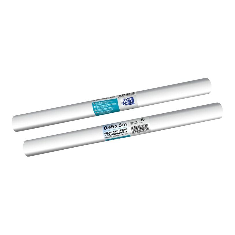3045050052842-Oxford - Couverture de livre - Rouleau de 45 cm x 5 m - transparent - film PVC-P_79348302_2-1