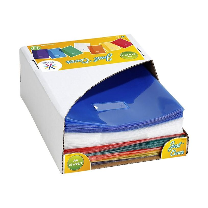 3135251024875-Viquel Just Cover - Protège cahier sans rabat - A4 (21x29,7 cm) - disponible dans différe-P_79348668_3-2