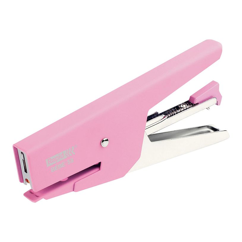 7313465270066-Rapid - Pince Agrafeuse Jaky Bébé rose - capacité de 15 feuilles - agrafes Bébé ou 8/5-P_79348763_2-0