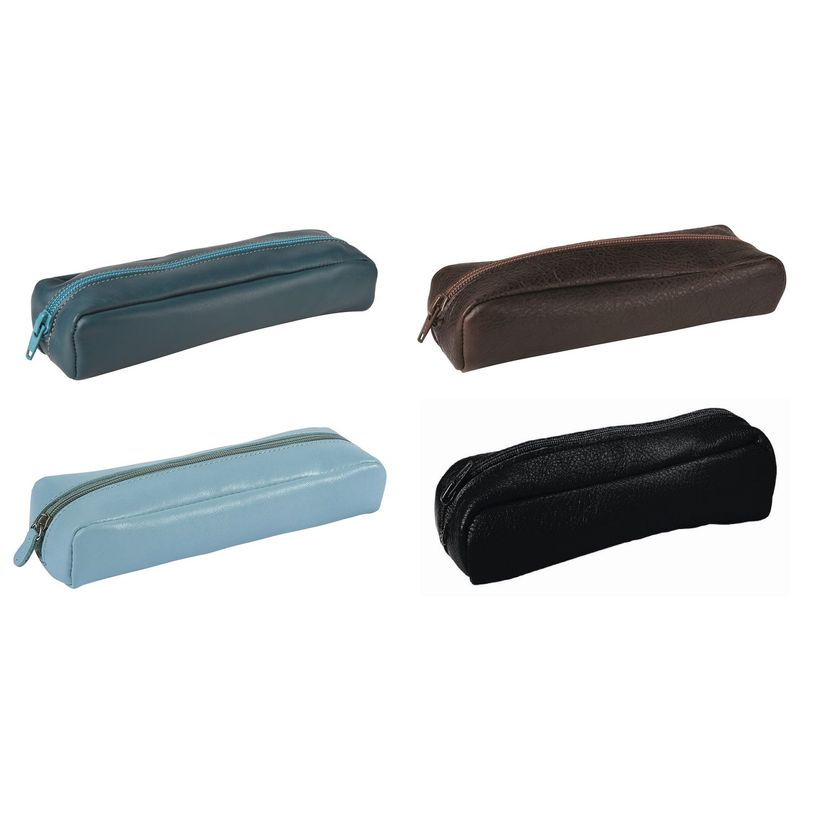 3108726488588-Trousse rectangulaire Colors - 1 compartiment - cuir - Oberthur-P_79349374_1-0