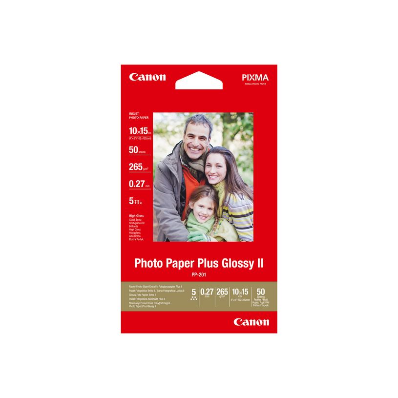 4960999484198-Canon PP-201 - Papier photo brillant - 10 x 15 cm - 260 g/m² - 50 feuilles-P_79350344_1-0