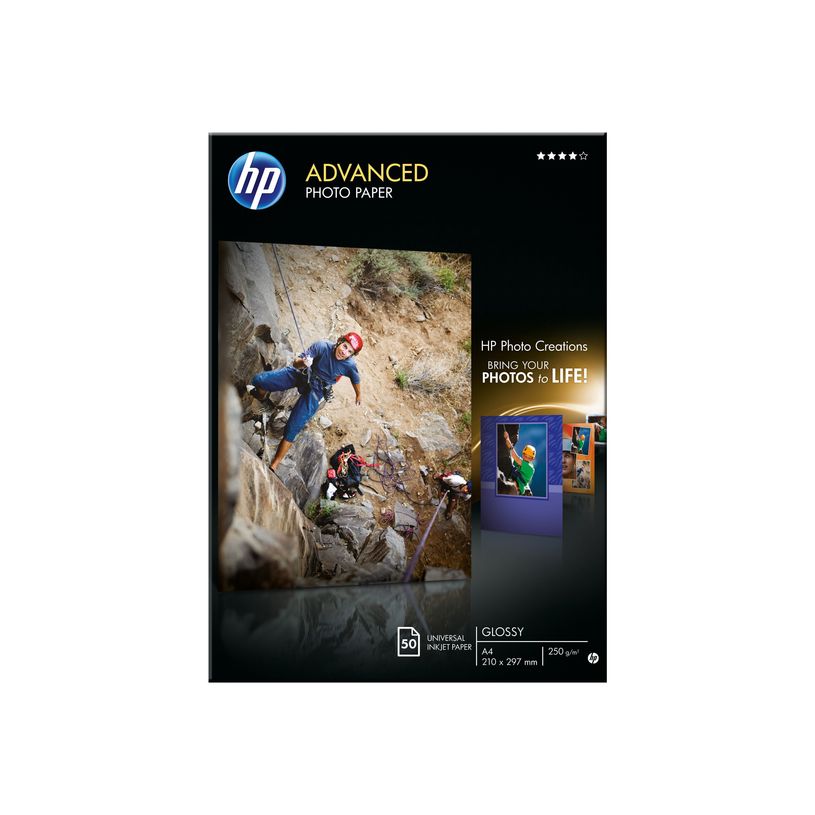 0882780349667-HP Advanced Glossy Photo Paper - papier photo - 50 feuille(s) - A4-P_79350348_1-0