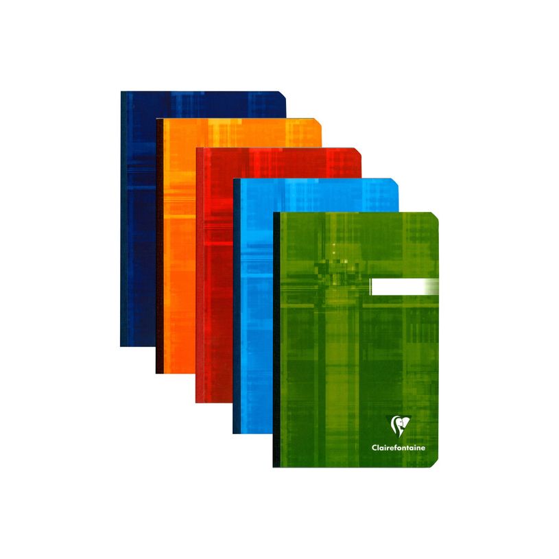 3329680696028-Clairefontaine - Carnet broché 11 x 17 cm - 192 pages - petits carreaux (5x5 mm) - disponib-P_79350408_1-0