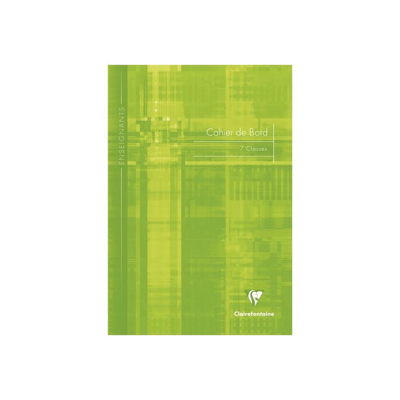 2012346010894-Clairefontaine - Carnet de bord enseignant (7 classes) - A4 - 48 pages - disponible dans di-P_79350417_1-0