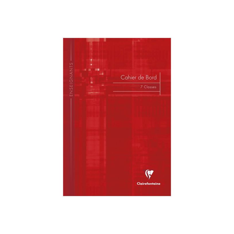 2012346010894-Clairefontaine - Carnet de bord enseignant (7 classes) - A4 - 48 pages - disponible dans di-P_79350417_2-1