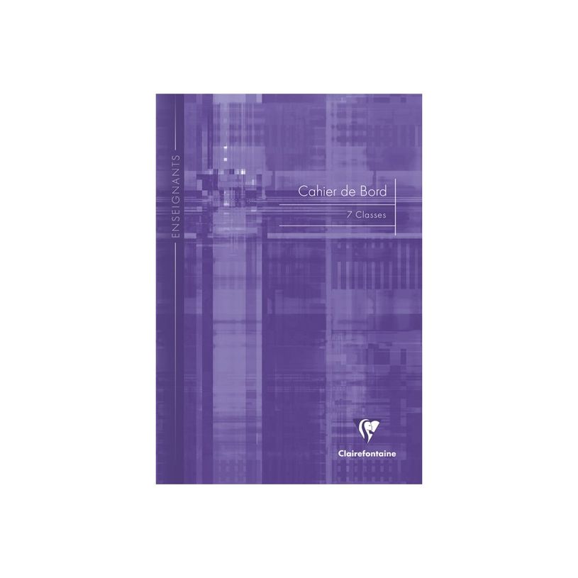 2012346010894-Clairefontaine - Carnet de bord enseignant (7 classes) - A4 - 48 pages - disponible dans di-P_79350417_3-2