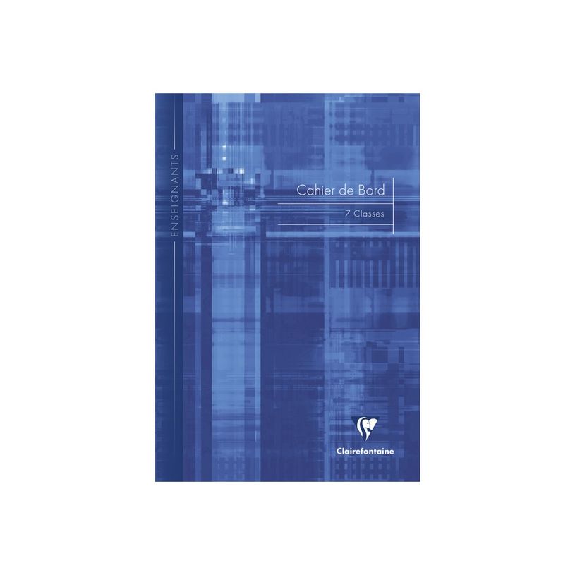2012346010894-Clairefontaine - Carnet de bord enseignant (7 classes) - A4 - 48 pages - disponible dans di-P_79350417_4-3