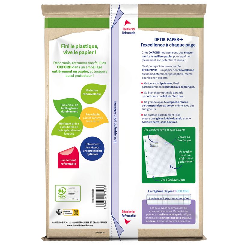 3020126878236-Oxford - copies doubles - 300 pages - A4 - grands carreaux (Seyes) - perforées--2
