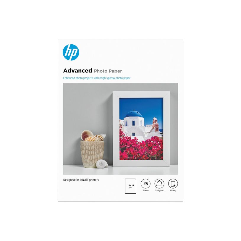 882780349643-HP - Papier photo brillant - 13 x 18 cm - 250 g/m² - 25 feuilles-P_79350513_2-1