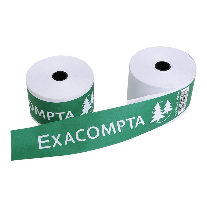 3130632407285-Exacompta - 50 Bobines papier - 1 pli - Rouleau de 44 x 70 x 12 mm - 44 m-P_79350952_3-1