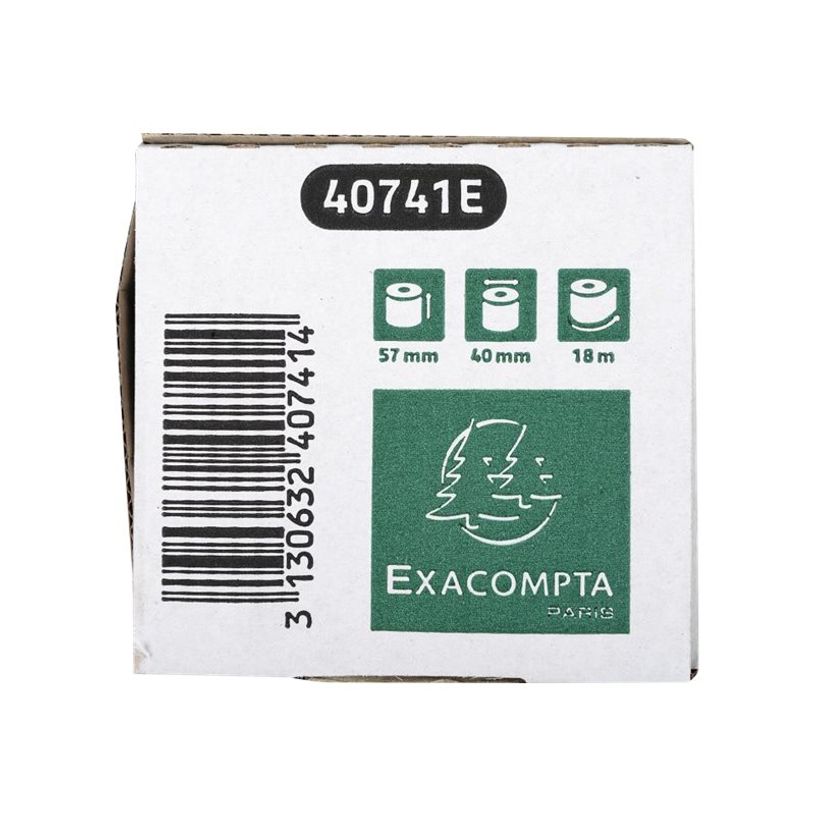 3130631407514-Exacompta - 20 Bobines thermiques - rouleaux TPE - 57 x 40 x 18 mm - sans Bisphénol A-P_79350960_4-4