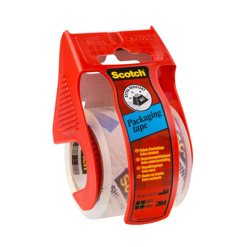 0051141239286-Scotch - Ruban adhésif d'emballage sur petit dévidoir - transparent-P_79350975_1-0