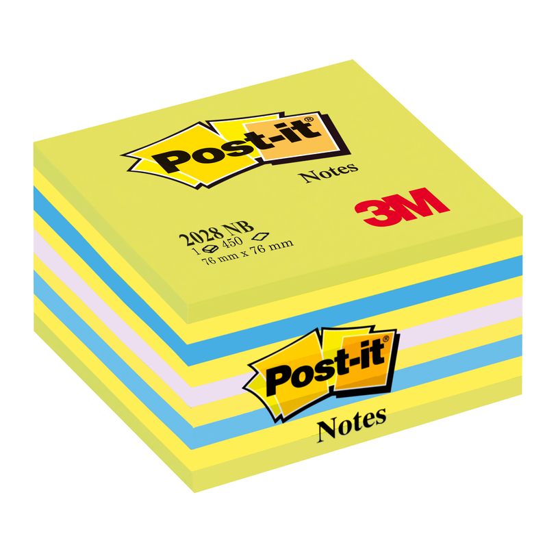 4001895872815-Post-it - Bloc Cube - 450 feuilles - 76 x 76 mm - couleurs assorties Rêve intense-P_79351005_1-0